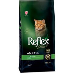 Reflex Plus Tavuklu Yetişkin Kedi Maması 15kg