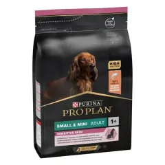 PRO PLAN® Small&Mini Adult Sensitive Skin Kuru Köpek Maması, Zengin Somon İçeriği 3kg