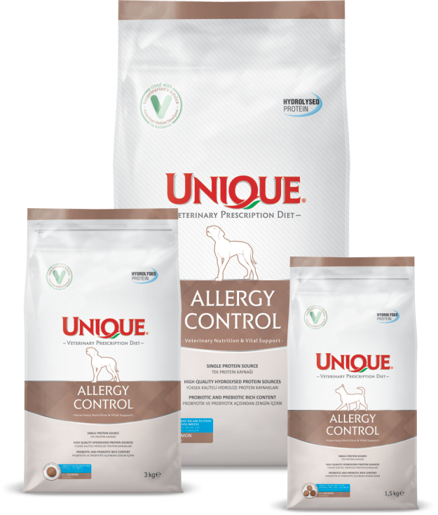 Unique Allergy Control Köpek Maması 3kg