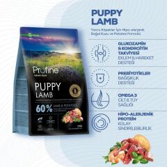 Profine Glutensiz Kuzulu Yavru Köpek Maması 3 kg