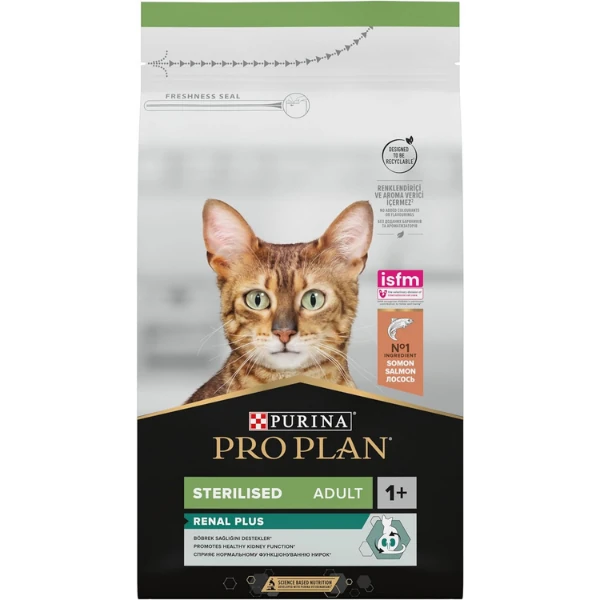 Pro Plan Sterilised Renal Plus Somonlu Kısırlaştırılmış Kedi Maması 1,5 kg