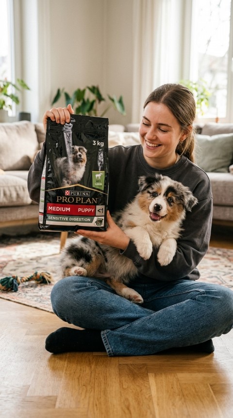 Pro Plan Medium Puppy Kuzulu Hassas Sindirim Yavru Köpek Maması 3 kg